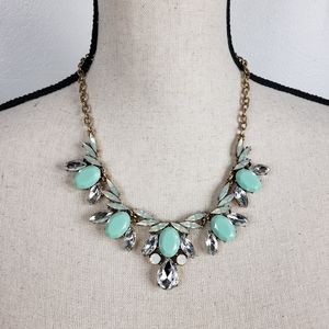 EUC J. Crew Rhinestone Statement Necklace